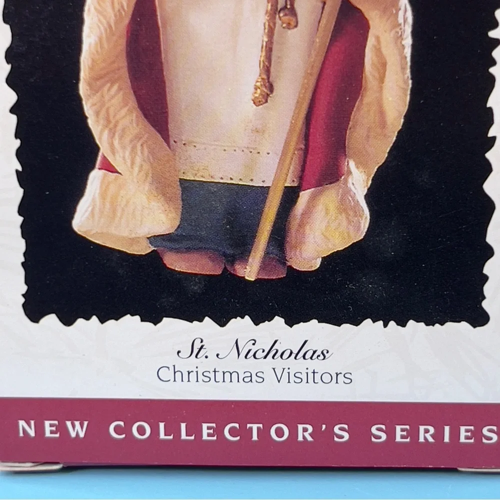 Hallmark Keepsake Ornament St. Nicholas Christmas Visitors Series Handcrafted